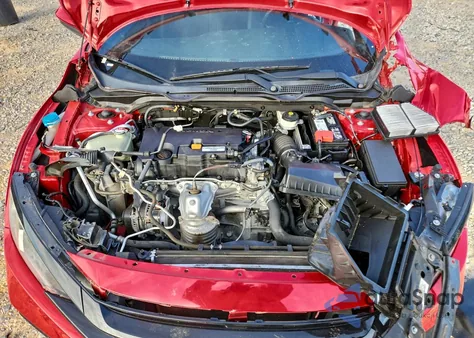 2020 Honda Civic Sport из США, поврежденный, VIN 2HGFC2F81LH546544